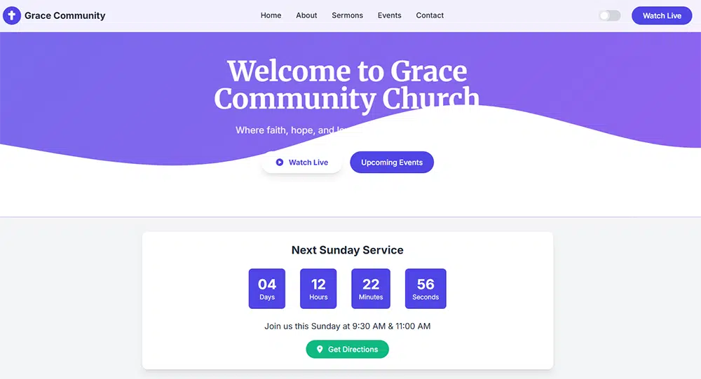 Client Website